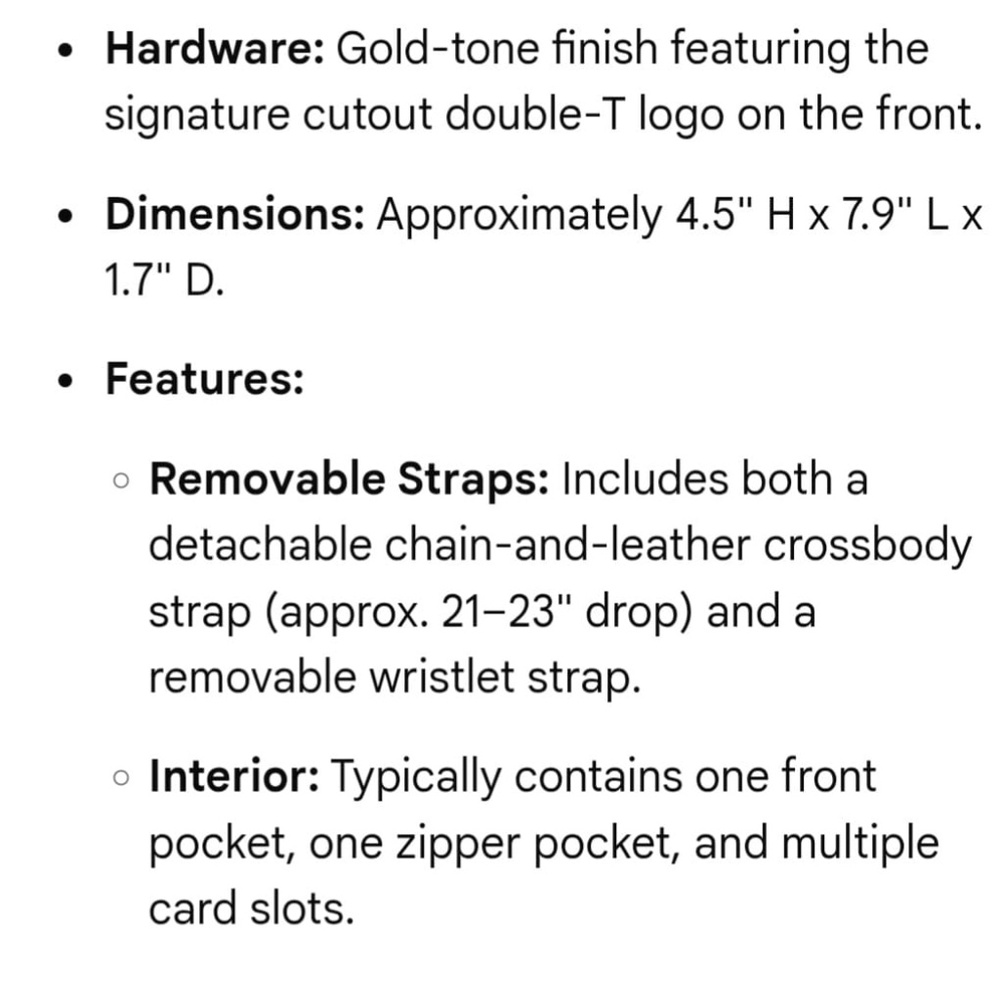 Tory Burch Crossbody Purse (Pebbled Leather) - Picture 15 of 16